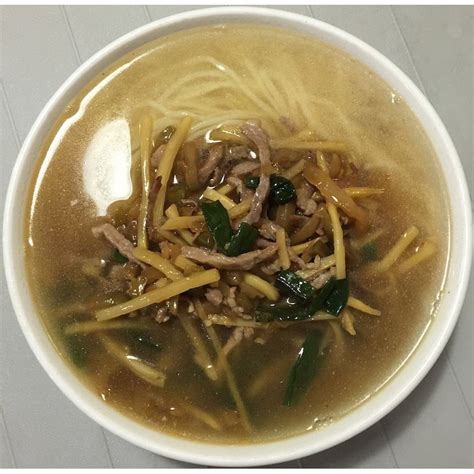 43. Pickled Cabbage Shredded Pork Noodle Soup - Taipei Noodle Haus