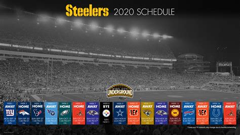 Steelers Schedule 2022-2023