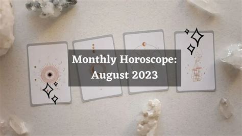 Monthly Horoscope: August 2023 | Horoscope - Storizen