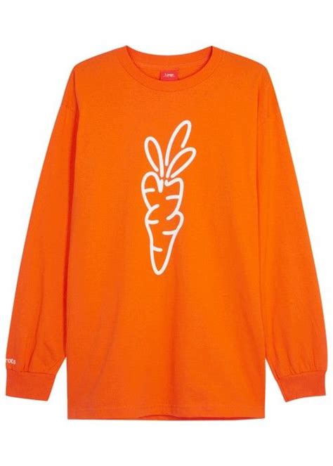 Carrots By Anwar Carrots Orange Logo-print Cotton Top | ModeSens | Orange logo, Cotton tops ...