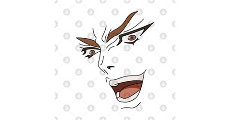 DIO FACE meme - Jojo Bizarre Adventure - Kids T-Shirt | TeePublic