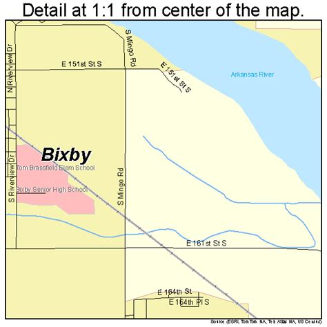 Bixby Oklahoma Street Map 4006400