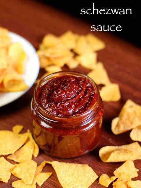 schezwan sauce recipe | schezwan chutney recipe | szechuan sauce