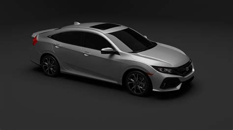 Honda Civic 3D model | CGTrader