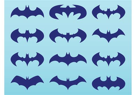 Batman Logo Pack 77142 Vector Art at Vecteezy