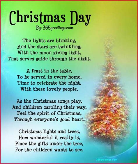 Christmas Poems For Kids - Christmas Celebrations | Christmas poems, Christmas poetry, Christmas ...