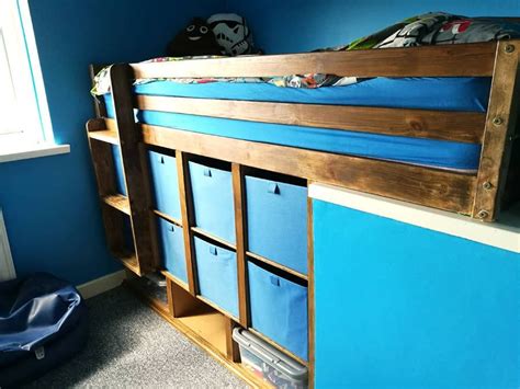 A Box Room Bedroom Makeover with Bulkhead DIY Bed - A Cornish Mum | Box ...