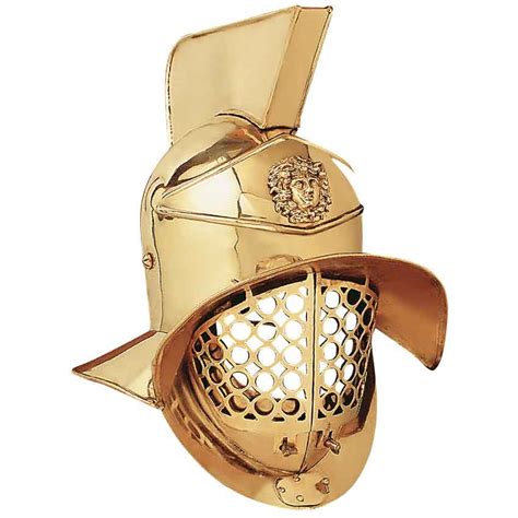 Gladiator Brass Arena Helmet - AH-6203B - Medieval Collectibles