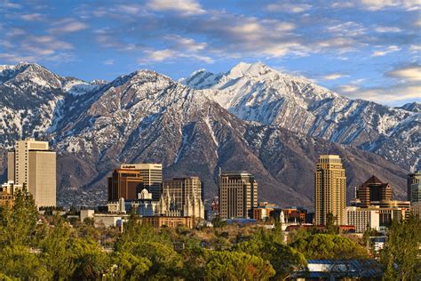 Salt Lake City Skyline - NASAA