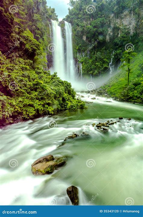 Maria Cristina Falls In Iligan City, Philippines Stock Photo ...