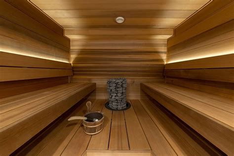 Here is some inspiration how to light up the sauna with LED strips!