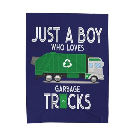 Garbage Truck Blanket - Etsy