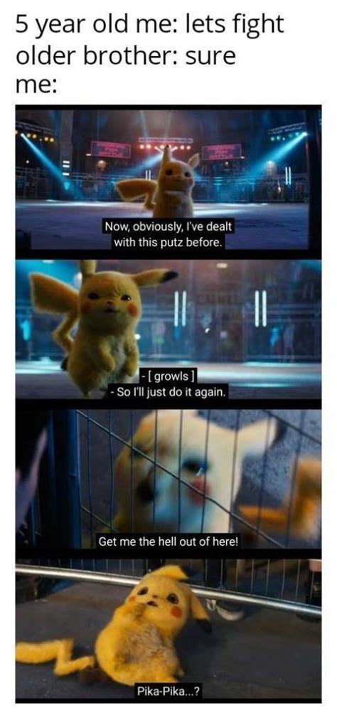 25 Hilarious Detective Pikachu Memes | Pikachu memes, Pikachu funny, Pikachu