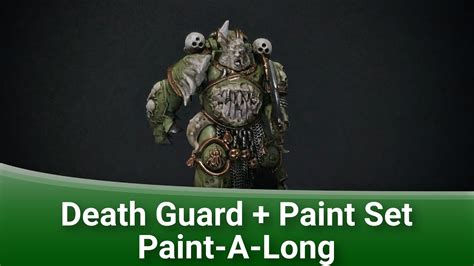 Wargames & Role-Playing Paint Set Games Workshop Death Guard 99170102002-60-27-60 Warhammer