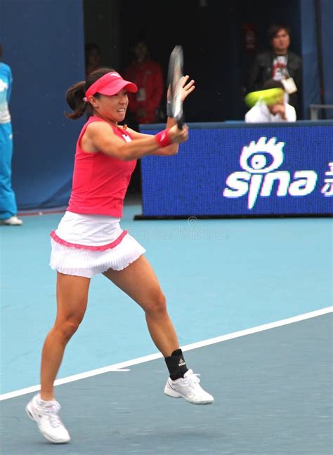 Jie Zheng (CHN), Professional Tennis Player Editorial Stock Image - Image of champion, sport ...