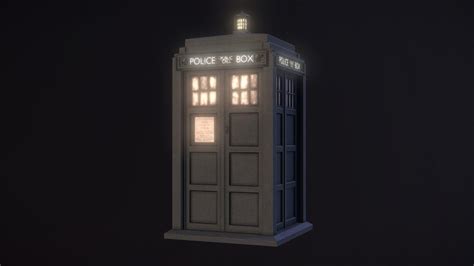 TARDIS-doctor who- - A 3D model collection by Emberdenver - Sketchfab