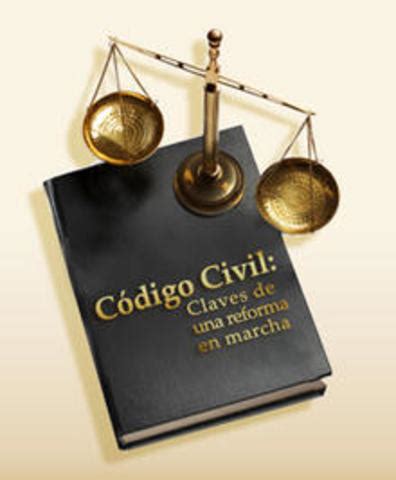 HISTORIA DEL CODIGO CIVIL timeline | Timetoast timelines