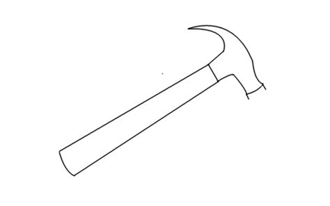 How to Draw a Hammer? | Step by Step Hammer Drawing for Kids