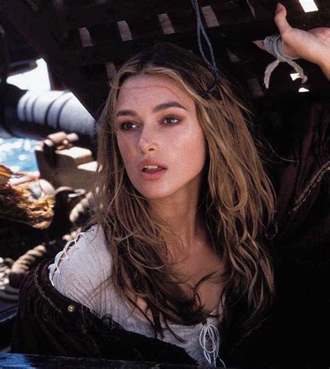 17 year old Keira Knightley in Pirates of the Caribbean: Curse of the Black Pearl | Keira ...