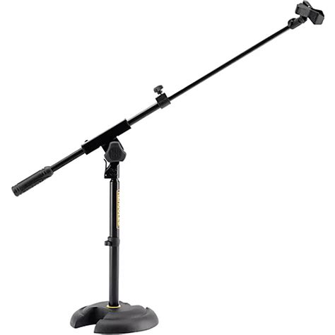 Hercules Stands Low-Profile, Short Microphone Boom Stand | Musician's ...