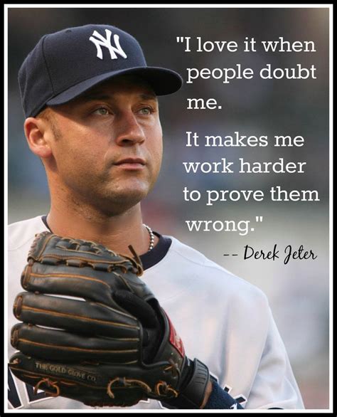 Great inspirational quote for players. | Derek jeter, New york yankees ...