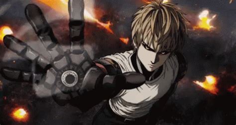 Genos One Punch Man GIF - Genos One Punch Man Anime - Descubre y ...