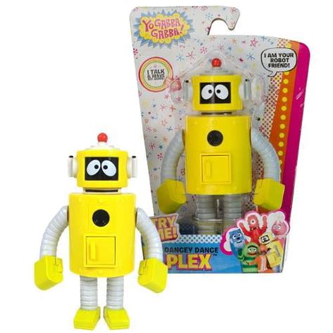 Yo Gabba Gabba 6" Dancey Dance Talking Plex Figure - Walmart.com ...