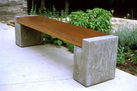Concrete Garden Benches - Foter | Diy garden furniture, Concrete garden ...