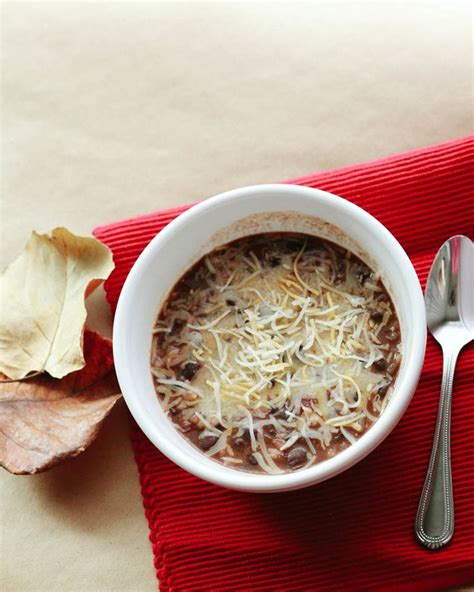 Black Bean and Rice Soup Recipe. — MALLORIE OWENS | Black bean and rice ...