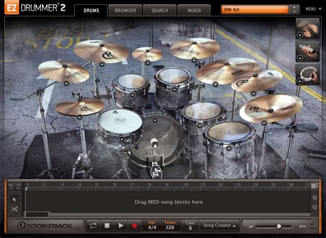 4 Made of Metal EZX drum kits for the Toontrack EZdrummer 2 software ...