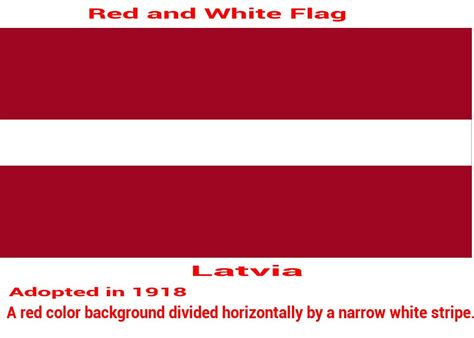 20 Countries With Red and White Flags (Symbolize, Meaning and Fact ...