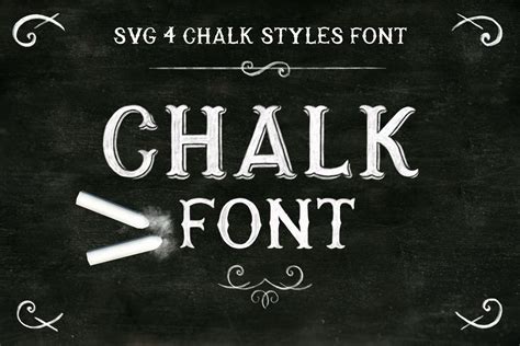 Download Chalk SVG font today! We have a huge range of Other Font ...