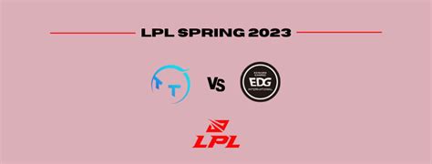 EDG Thump ThunderTalk At LPL Spring 2023 Gamopo.com