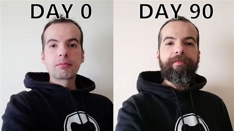 90 Days of Beard Growth Time-Lapse - YouTube