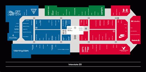 About Houston Premium Outlets® - A Shopping Center In Cypress, Tx - Allen Texas Outlet Mall Map ...