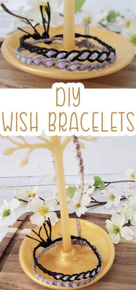 DIY Wish Bracelet * Moms and Crafters