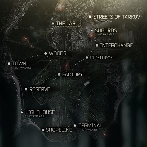 Escape From Tarkov Zollgelände Map / Guide Escape from Ignorance ...