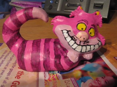 Cheshire Cat · A Clay Cat · Molding on Cut Out + Keep · Creation by Jill