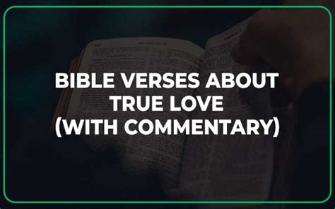 30 Bible Verses About True Love (With Commentary) - Scripture Savvy