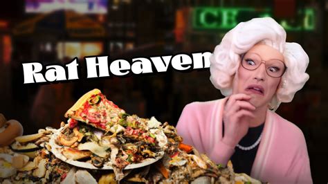 Granny tries the NEW YORK RAT DIET - YouTube