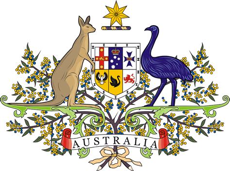 Sydney Zazzle Símbolos nacionais da Austrália Brasão da Austrália Dia ...