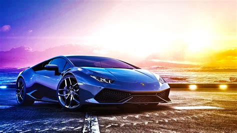 blue Lamborghini Huracan coupe #Lamborghini sports car Lamborghini ...