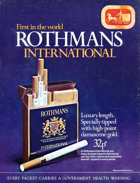 Rothmans Cigarettes Ad 1972 | combomphotos | Flickr