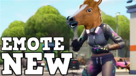 Fortnite - NEW: Laugh It Up Emote (DONKEY LAUGH) - YouTube