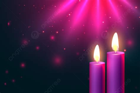 Glowing Two Candles Advent Background, Event, Candles, Fire Background Image for Free Download