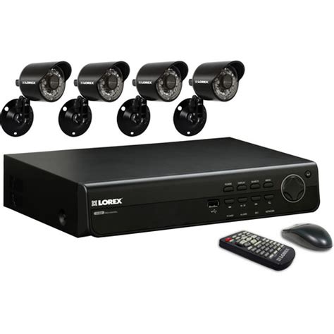 Lorex Access DVR with 500GB HDD & 4 Cameras LH604501C4F B&H