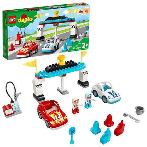 LEGO Duplo Town Race Cars 10947 Building Set (44 Pieces) - Walmart.com