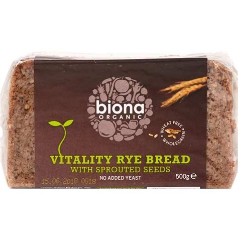 Biona - Organic Rye Breads, 500g | Multiple Flavours – PlantX UK