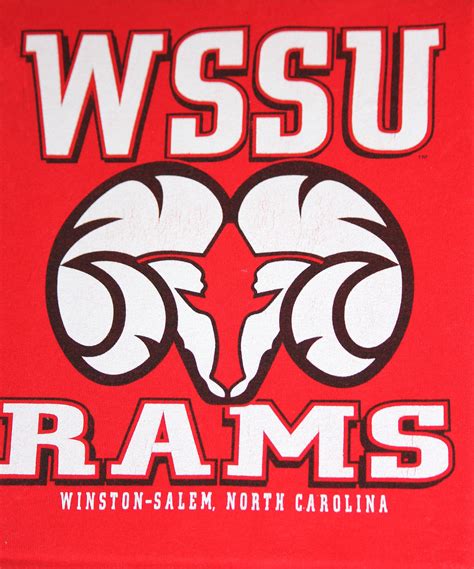 WSSU (Winston Salem State University) Rams t-shirt on canvas $20 | Winston salem state ...