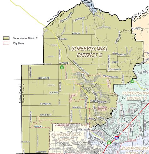 District Map & Communities | Placer County, CA